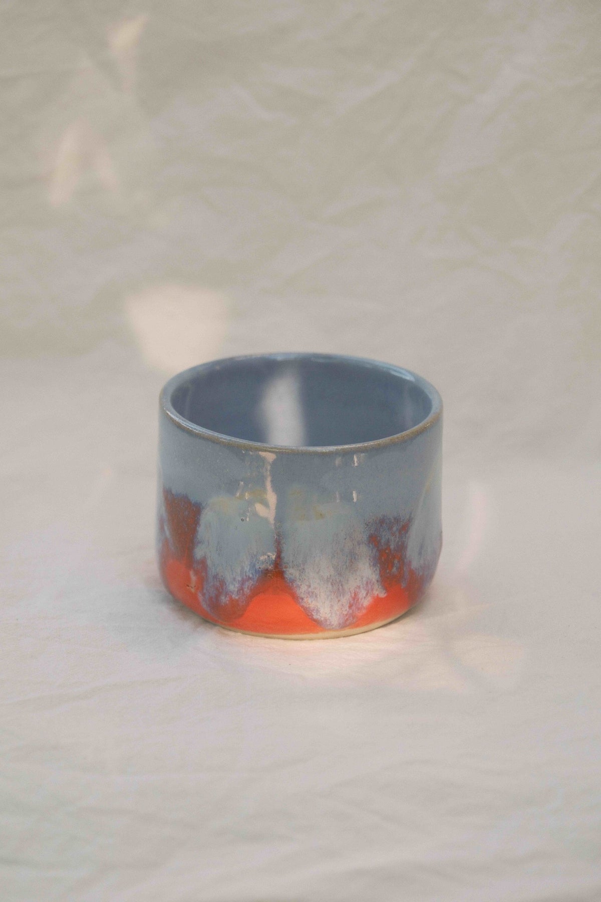 Tasse Orange Blau