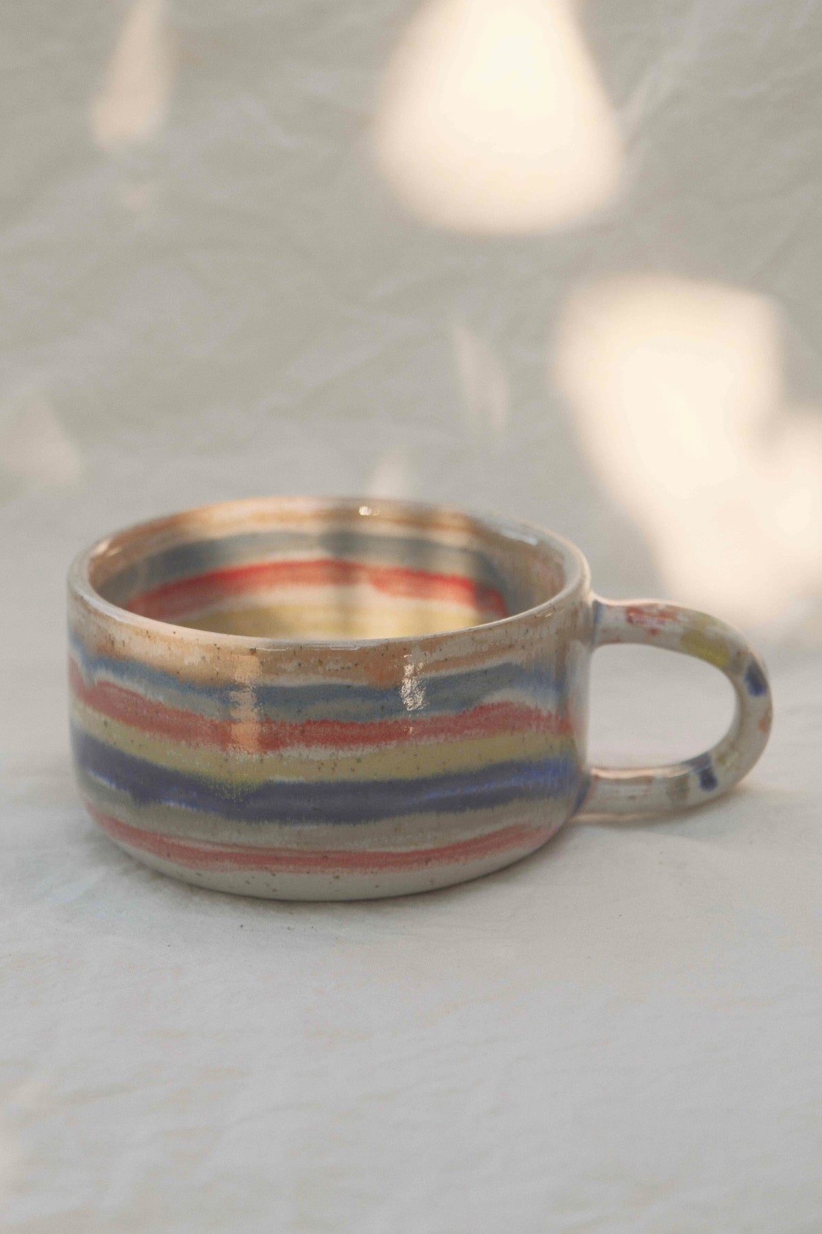 Nr 6. Bunte Cappuchino Tasse