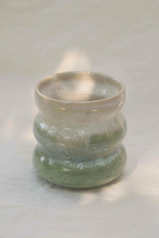 Nr.5 Bubble Mug Creme/Grün