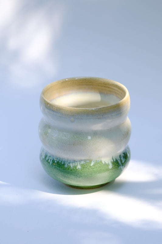 Becher Martha Grün/Creme