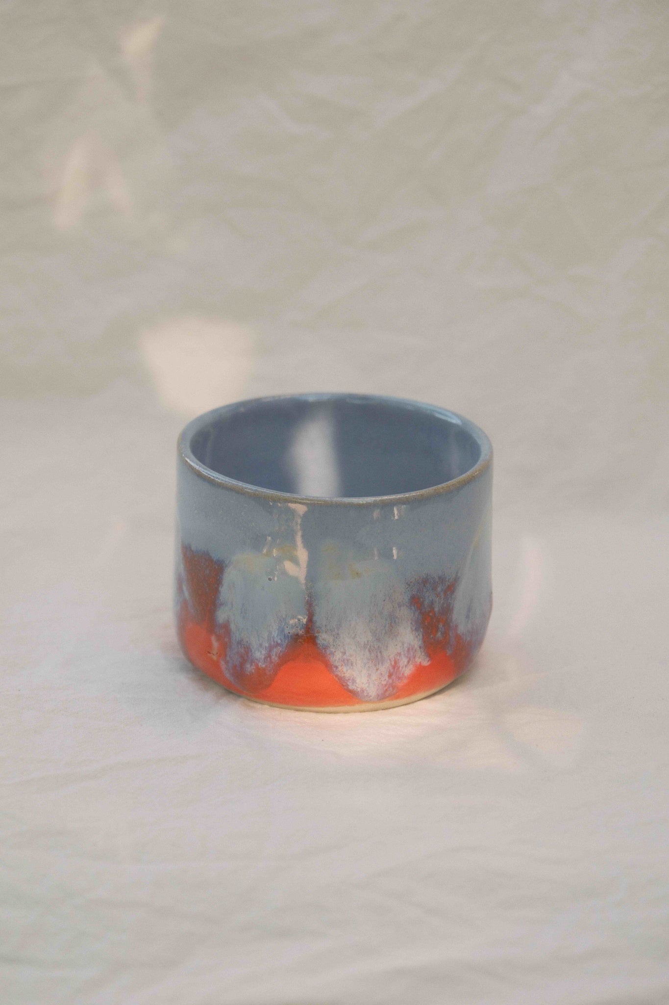 Tasse Orange Blau
