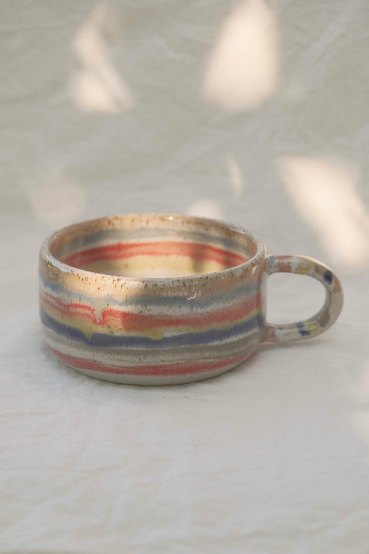 Nr 4. Bunte Cappuchino Tasse